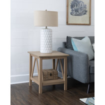 Hillyard end table with online storage andover mills